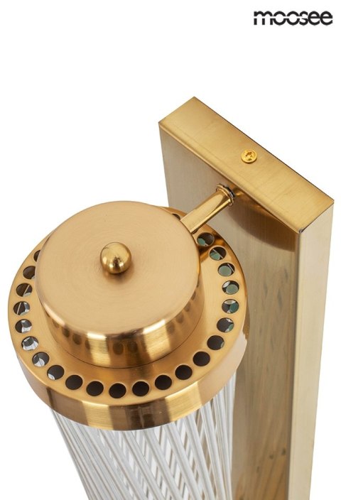 Moosee MOOSEE lampa ścienna COLUMN 60 złota