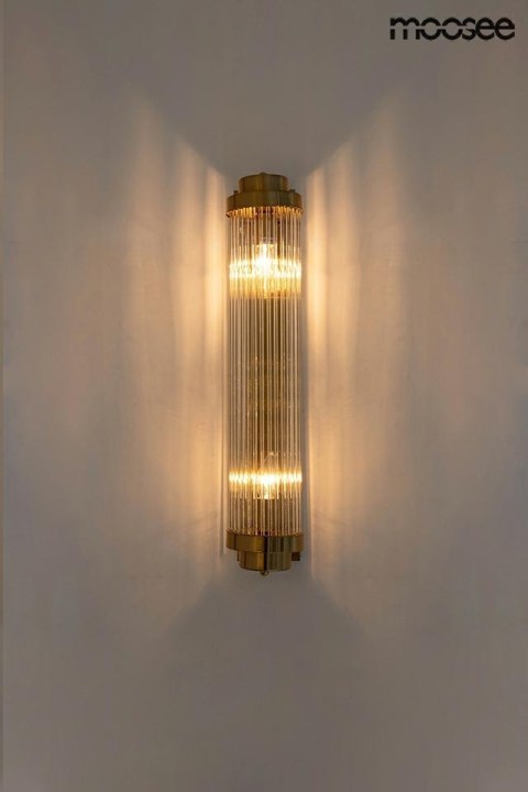 Moosee MOOSEE lampa ścienna COLUMN 60 złota