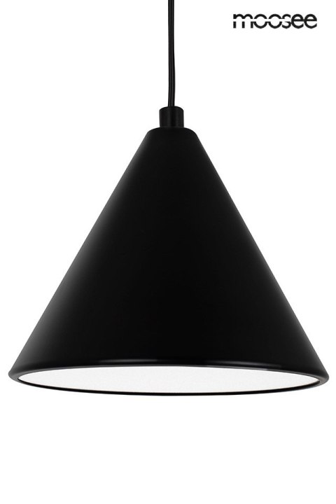 Moosee MOOSEE lampa wisząca ACUSTICA czarna