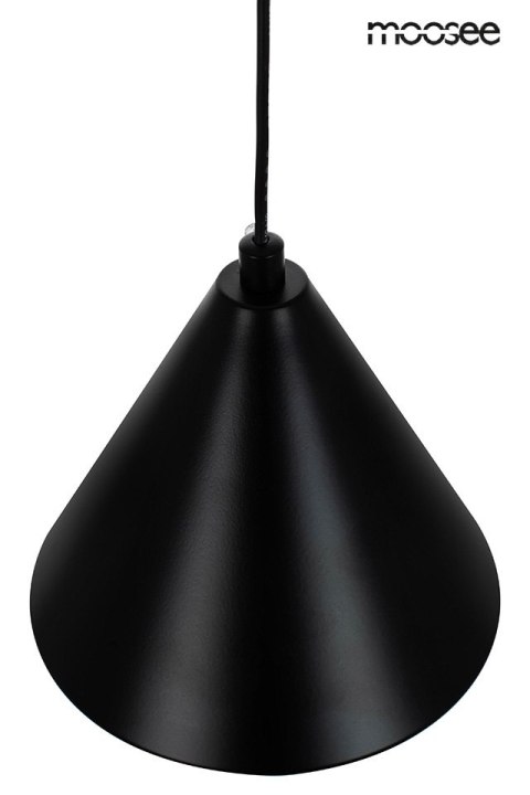 Moosee MOOSEE lampa wisząca ACUSTICA czarna