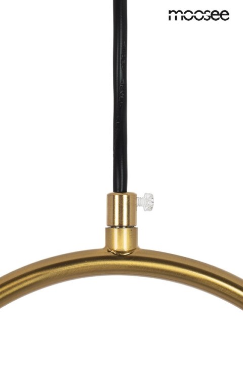 Moosee MOOSEE lampa wisząca AURELIA 50 złota