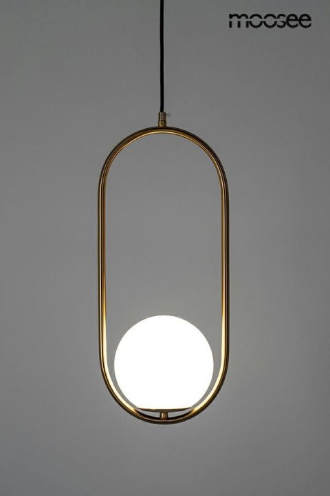 Moosee MOOSEE lampa wisząca AURELIA 50 złota
