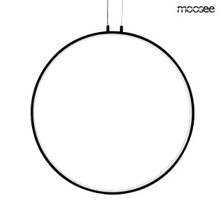 Moosee MOOSEE lampa wisząca CIRCULO 80 czarna