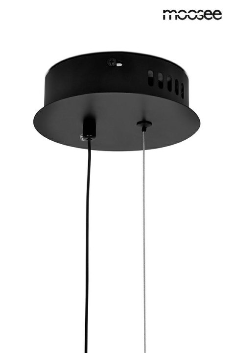 Moosee MOOSEE lampa wisząca CIRCULO 80 czarna