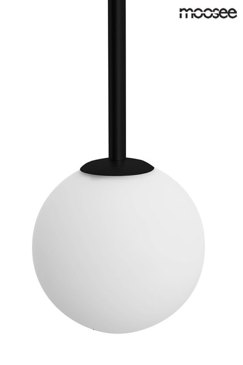 Moosee MOOSEE lampa wisząca LOW czarna