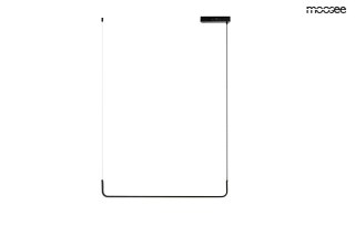 Moosee MOOSEE lampa wisząca SHAPE 90 czarna