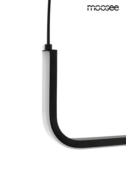 Moosee MOOSEE lampa wisząca SHAPE 90 czarna