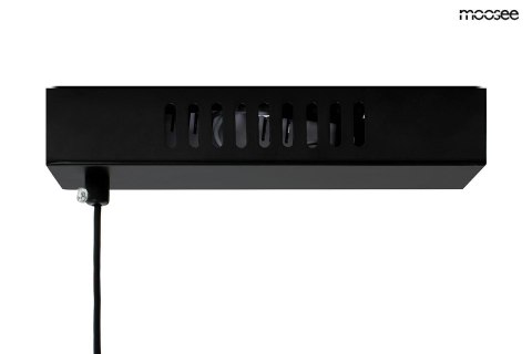 Moosee MOOSEE lampa wisząca SHAPE 90 czarna