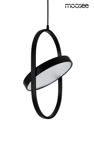 Moosee MOOSEE lampa wisząca SPINNER 26 czarna