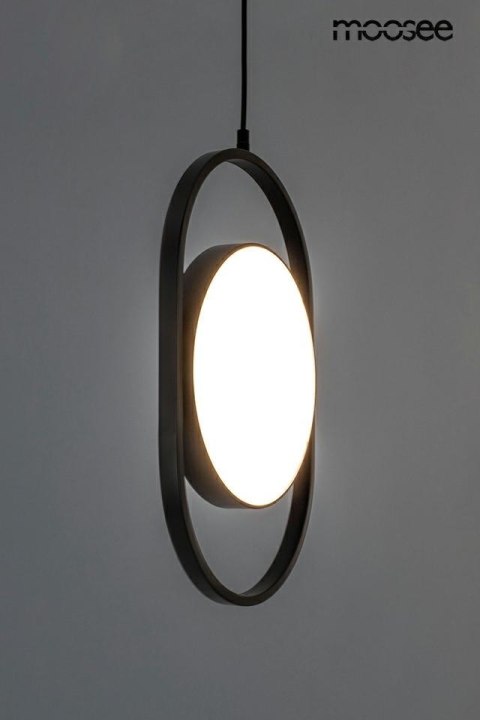 Moosee MOOSEE lampa wisząca SPINNER 26 czarna