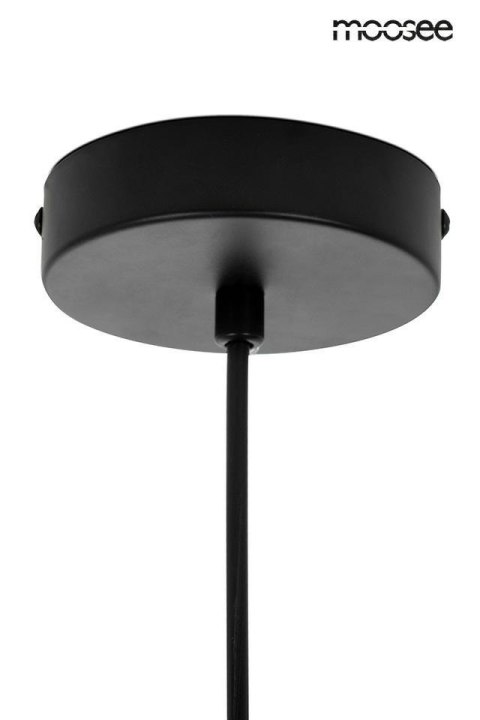 Moosee MOOSEE lampa wisząca SPINNER 26 czarna