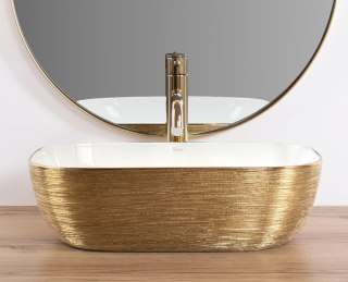 UMYWALKA BELINDA BRUSH GOLD/WHITE - NABLATOWA