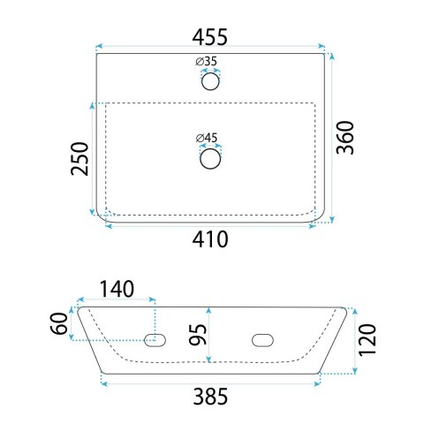 UMYWALKA ALTEA CLOUDY - NABLATOWA/ŚCIENNA