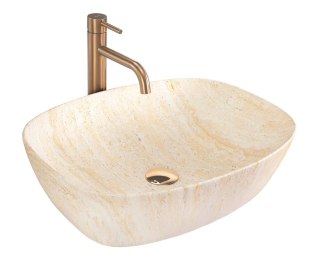 UMYWALKA FREJA TRAVERTINE MATT - NABLATOWA
