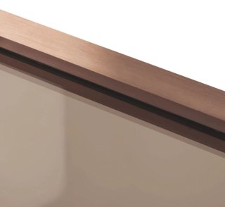 KABINA DIAMOND BROWN/BRUSH COPPER 90x90