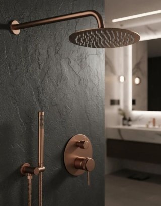 ZESTAW NATR PODTYNKOWY LUNGO GRIP MIEDŹ SZCZ + BOX