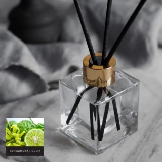 Dyfuzor zapachowy Bergamota i cedr - dyfuzor z patyczkami 100 ml