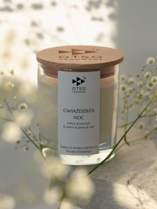 Świeca sojowa Gwiaździsta noc - świeca sojowa zapachowa - 250 ml