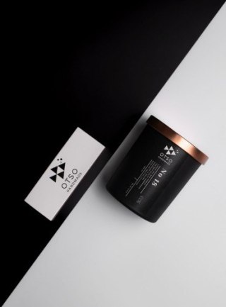 Świeca sojowa No 18 czarna - świeca sojowa zapachowa BLACK OTSO - 280 ml