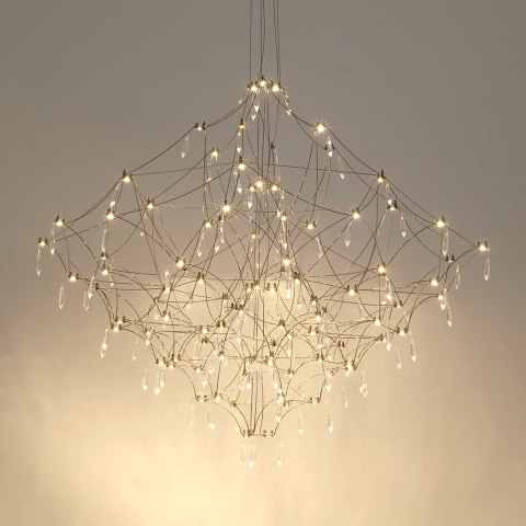 Moosee MOOSEE lampa wisząca CONSTELATION 120 - LED, stal szczotkowana