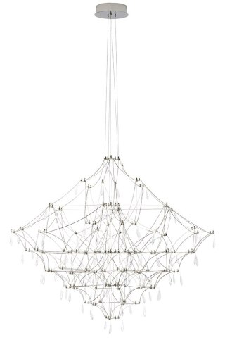 Moosee MOOSEE lampa wisząca CONSTELATION 77 - LED, stal szczotkowana
