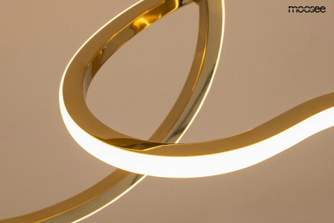 Moosee MOOSEE lampa wisząca JAZZ 5 złota