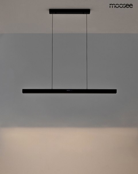 Moosee MOOSEE lampa wisząca LINER czarna