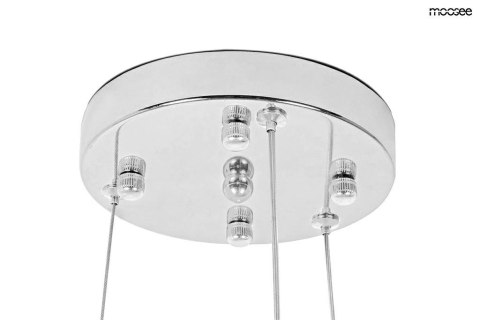 Moosee MOOSEE lampa wisząca MONETE 60 chrom