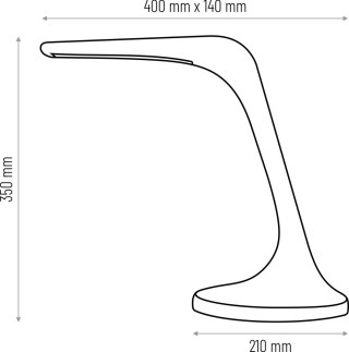 Lampa gabinetowa stołowa Concordia