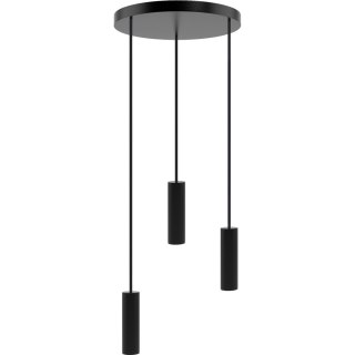 Madera 3 pł (plafon) czarny