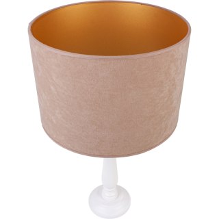Lampa stołowa BERTA abażur beż