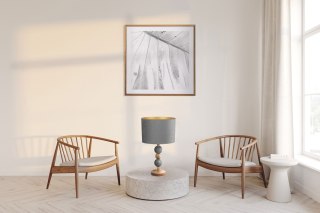 Lampa stołowa Bolla szara