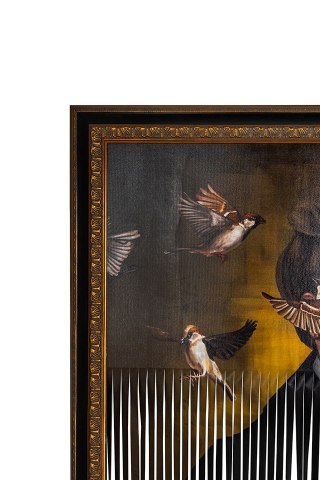 Kare Design KARE obraz GENTLEMAN CUTS 130x163 cm