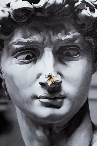 Kare Design KARE obraz STATUE 100x125 cm