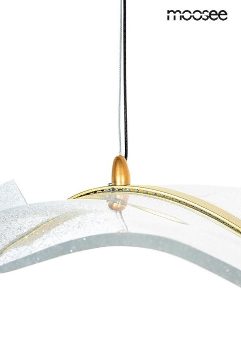 Moosee MOOSEE lampa wisząca BREATH 150 złota