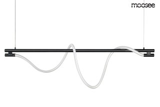 Moosee MOOSEE lampa wisząca SERPIENTE 120 czarna