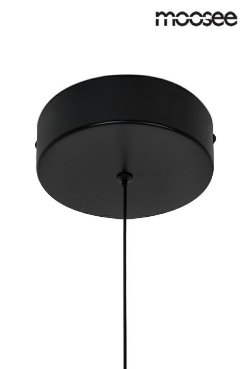 Moosee MOOSEE lampa wisząca SERPIENTE 120 czarna