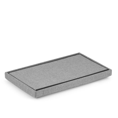 Pufa składana XL - 60x38x38cm szara x 4