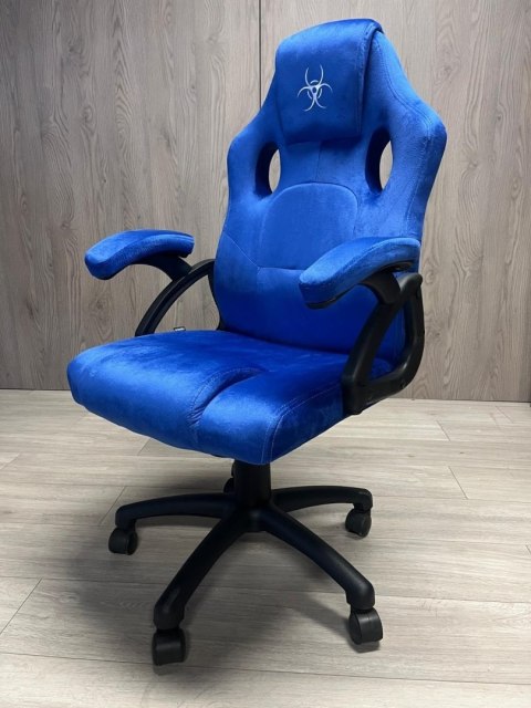 .Fotel obrotowy do biurka CARRERA M ALCANTARA DARK BLUE
