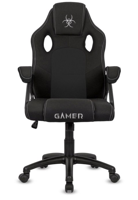 Fotel obrotowy do biurka CARRERA M BLACK FABRIC