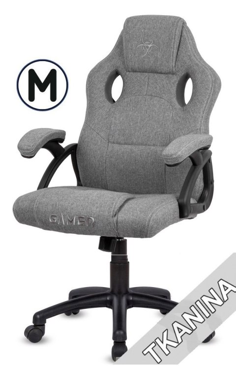Fotel obrotowy do biurka CARRERA M STONE FABRIC