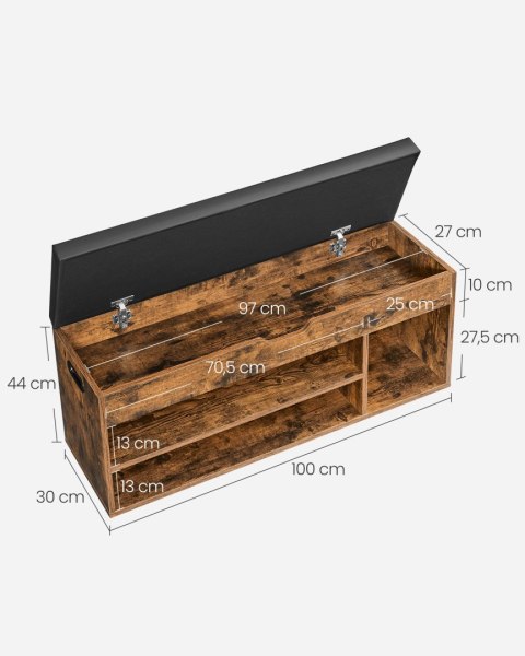 Szafka na Buty z Siedziskiem - LHS130B01