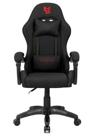 Fotel obrotowy gamingowy ENZO XL BLACK FABRIC