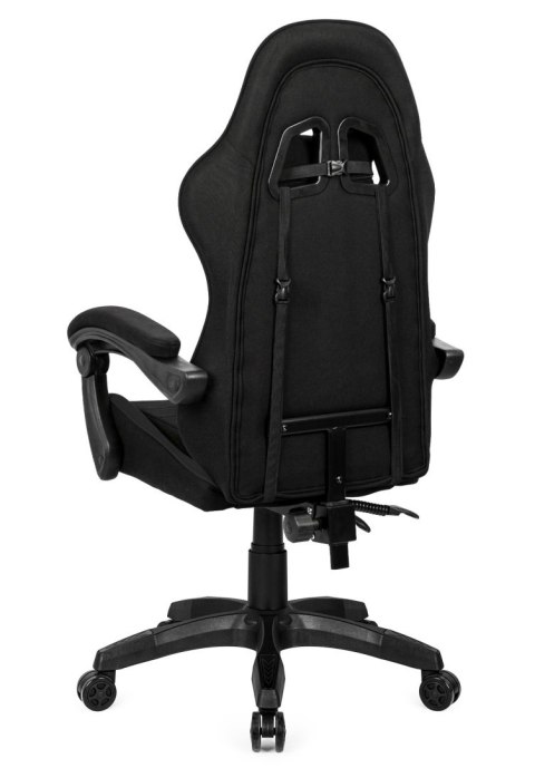 Fotel obrotowy gamingowy ENZO XL BLACK FABRIC