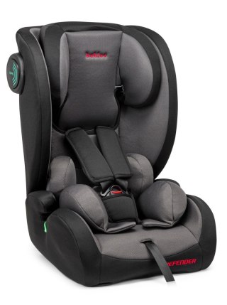 Fotelik samochodowy Bebico DEFENDER GREY i-Size 76-150 cm wzrostu (9-36kg)