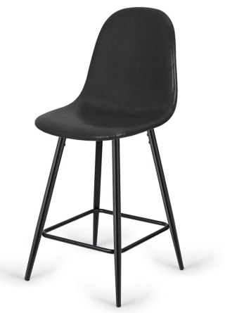 Krzesło barowe AVA BROWN PU hoker BAR II GATUNEK
