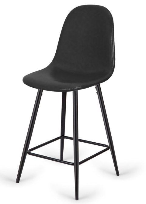 Krzesło barowe AVA BROWN PU hoker BAR II GATUNEK