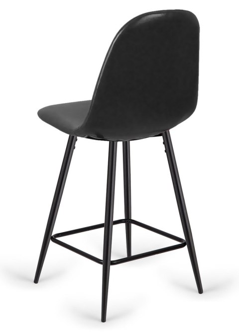Krzesło barowe AVA BROWN PU hoker BAR II GATUNEK