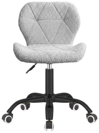 Krzesło obrotowe VASTO OFFICE BOUCLE GREY SMOKE