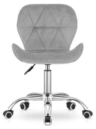 Krzesło obrotowe VASTO OFFICE FABRIC GREY SILVER